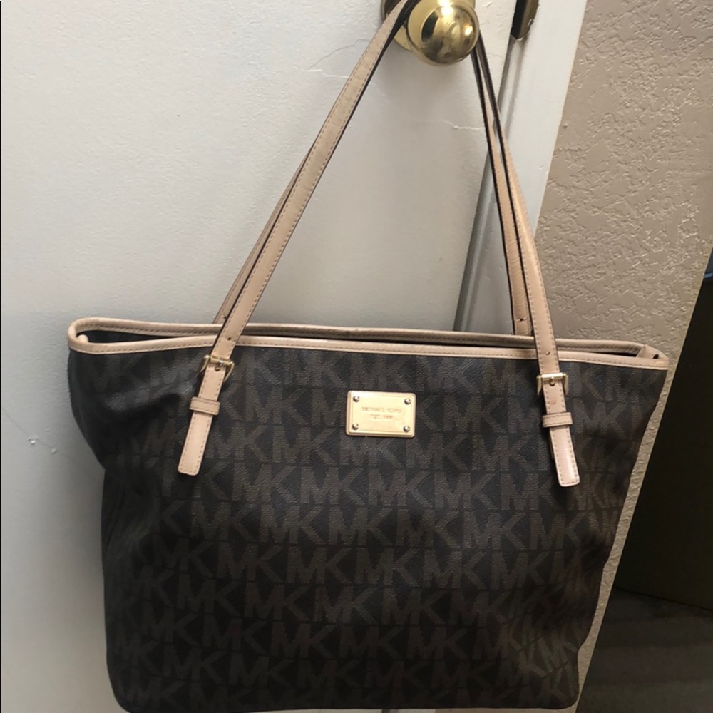 Michael Kors signature diaper bag